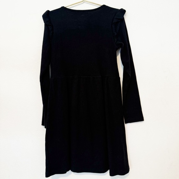 H&M black ribbed dress - Picture 4 of 5
